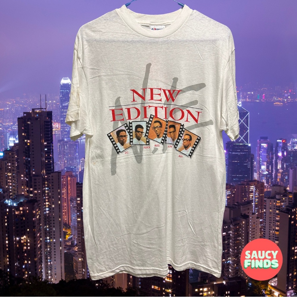 1989 Vintage New Edition Tee